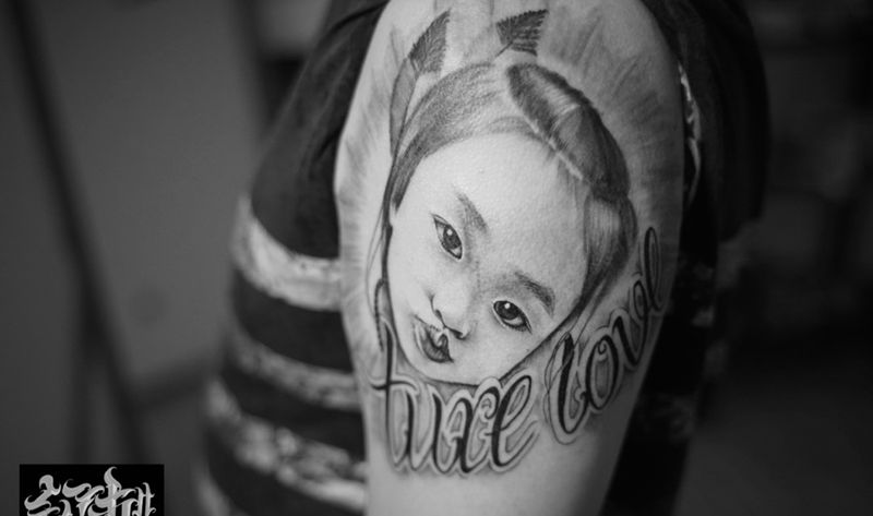 原设肖像刺青纹身图片