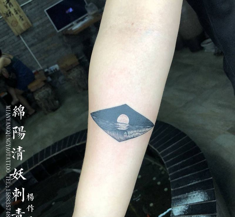 小臂内侧纹身图案 店长杨作品纹身图片