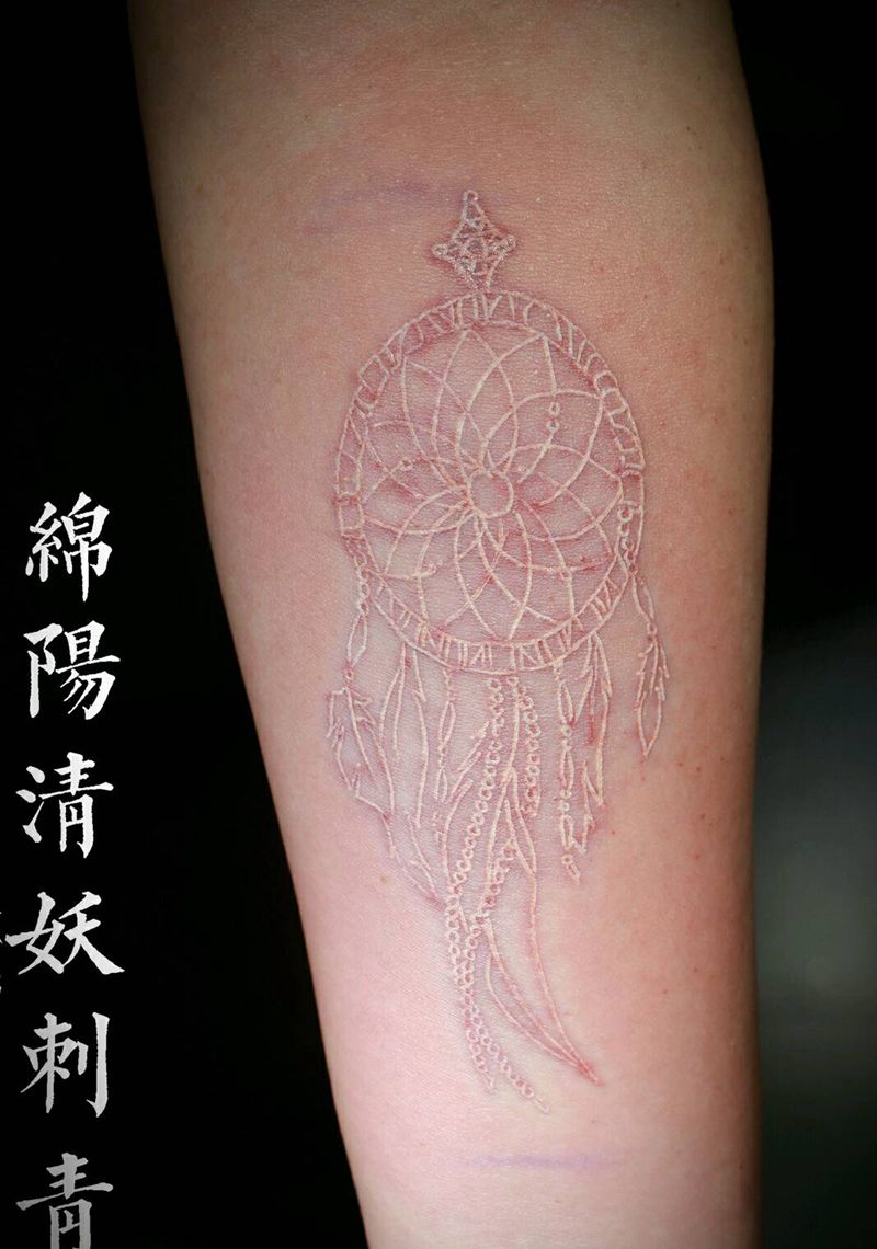 铺梦网纹身图片