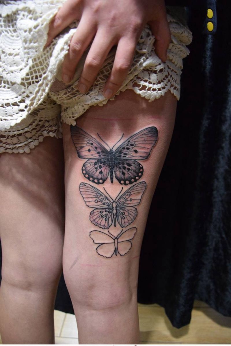 蝴蝶纹身图片