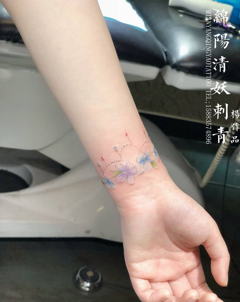 手环纹身 杨作品 今天最后一个 下班吃饭了 饿[傲慢]纹身图片