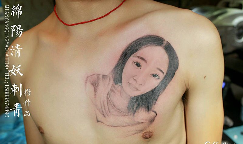 肖像纹身纹身图片_腿部脚部贴纸几何静物纹身图案