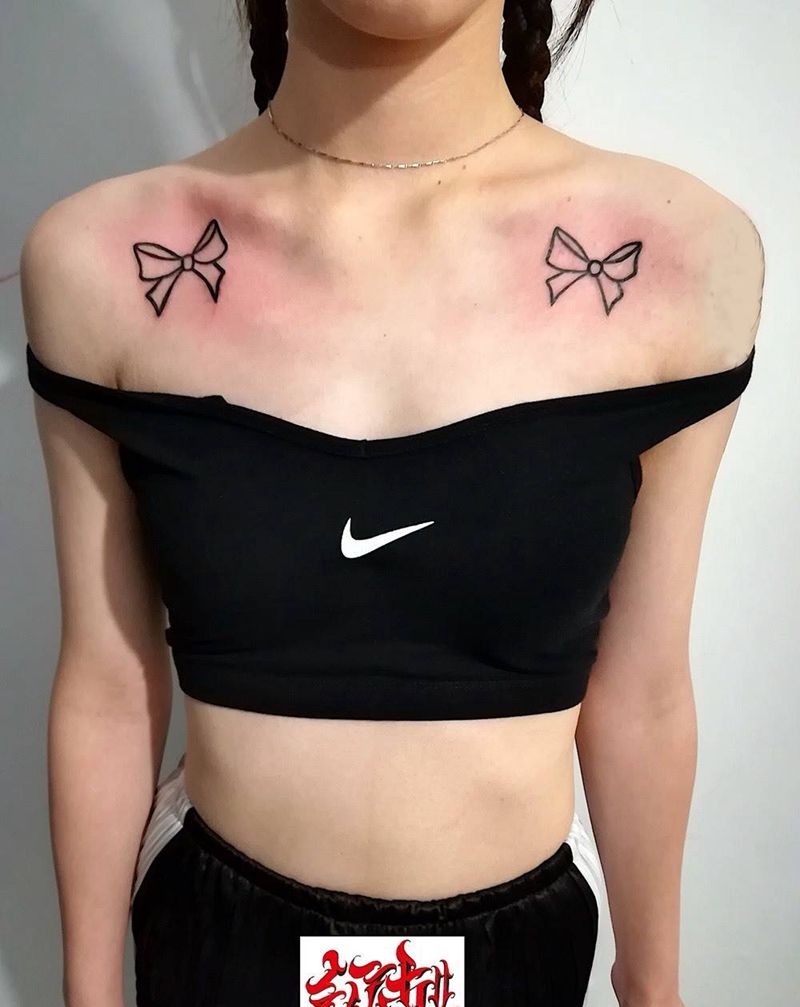 老纹身线条重走纹身图片