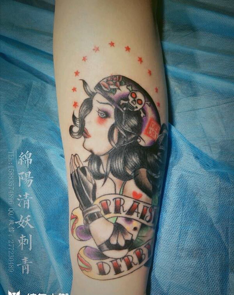 欧美女纹身图片