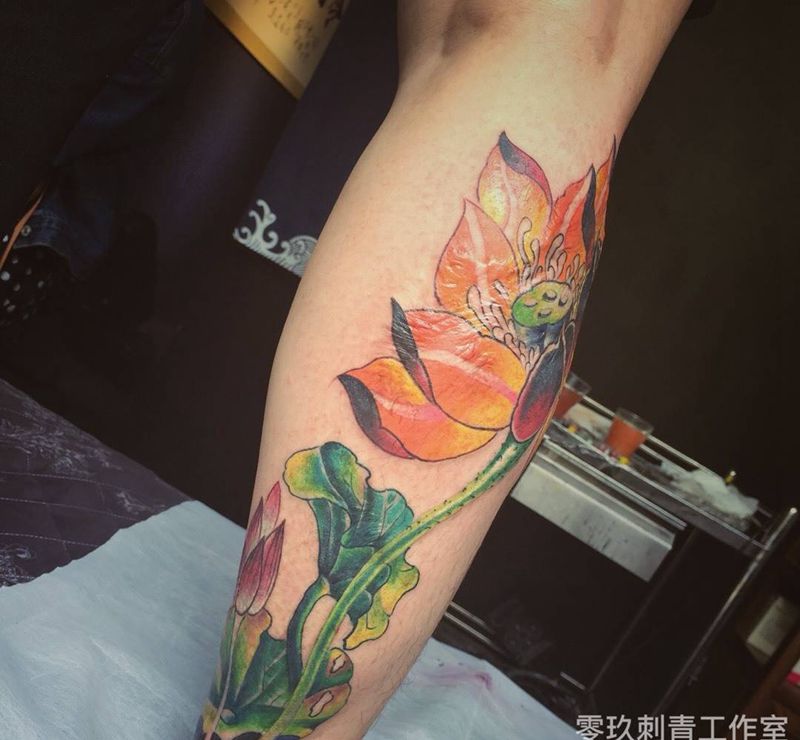 遮盖疤痕纹身图片