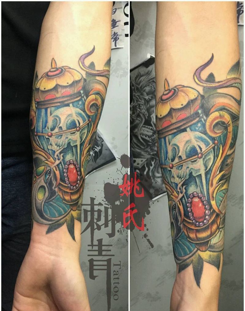 灵魂之灯纹身图片