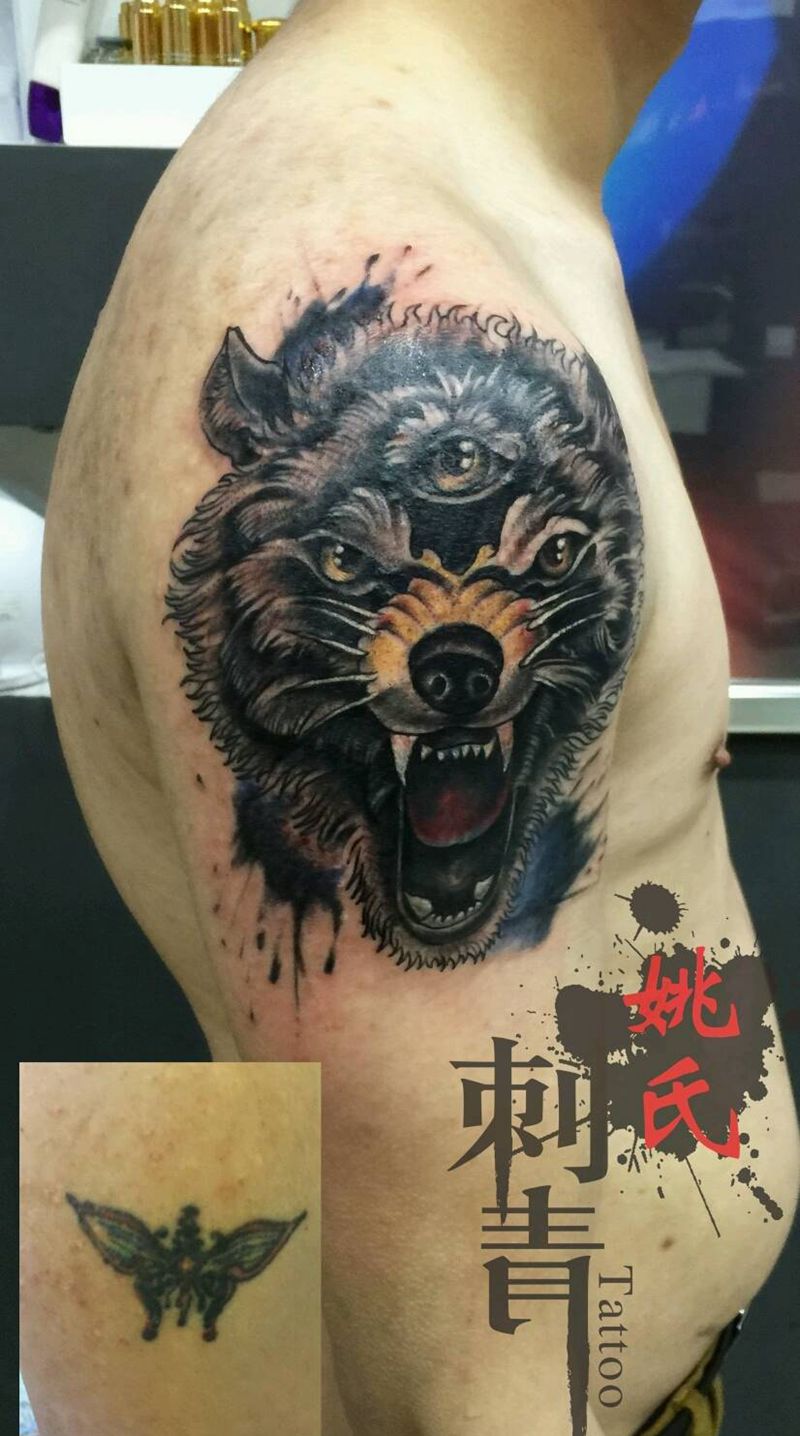 遮盖旧纹身纹身图片