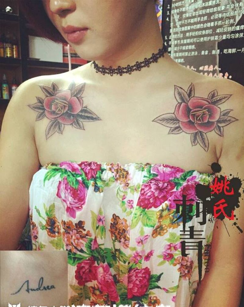 遮盖旧图纹身图片