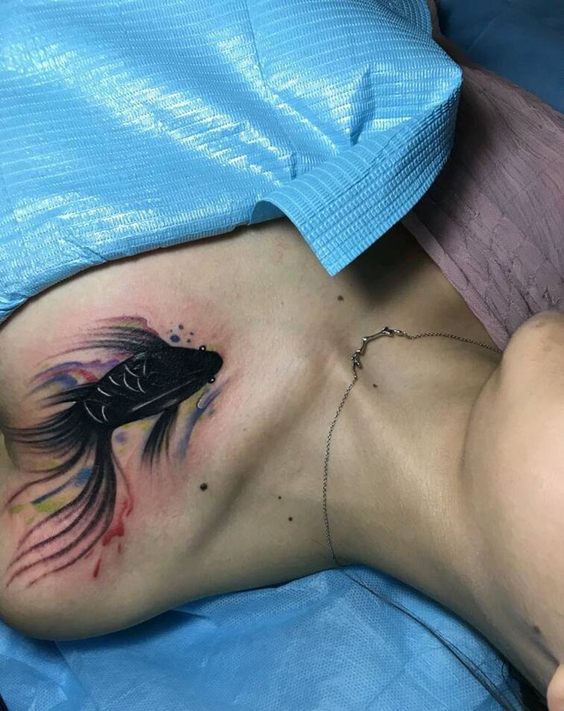 遮盖涂黑就好了纹身图片