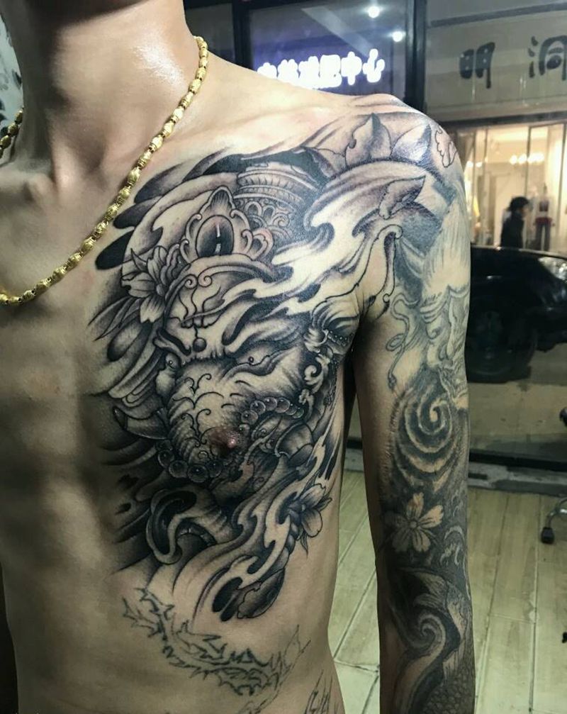 下边遮盖下次做纹身图片