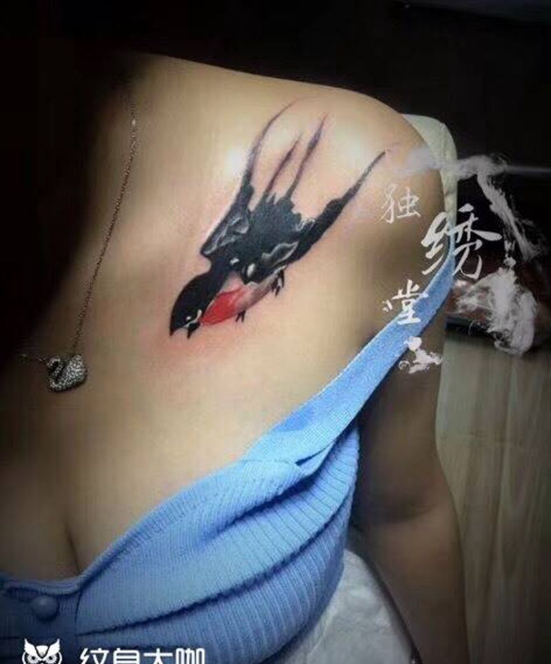 燕子纹身图片