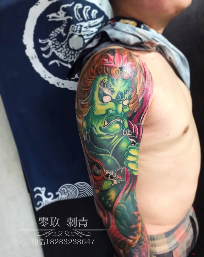 花臂纹身纹身图片