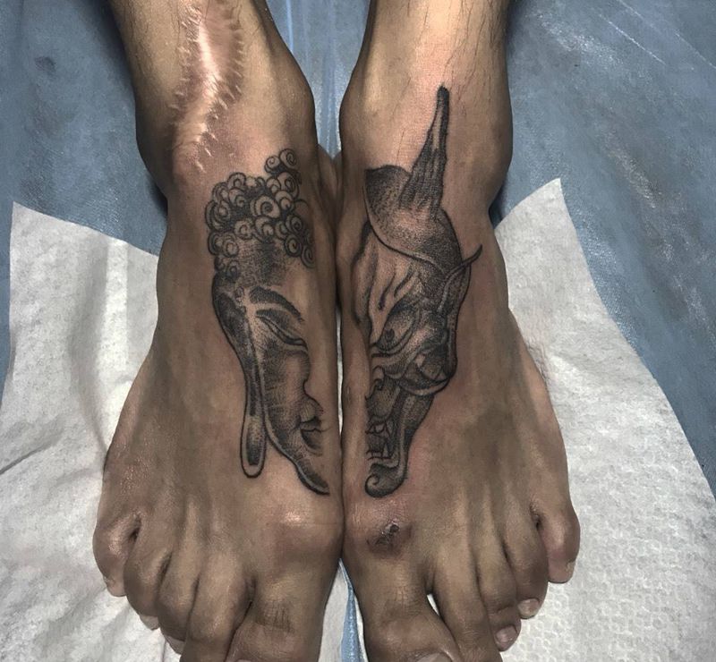 一念之间纹身图片