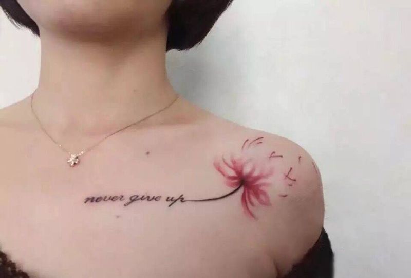 彼岸花纹身图片