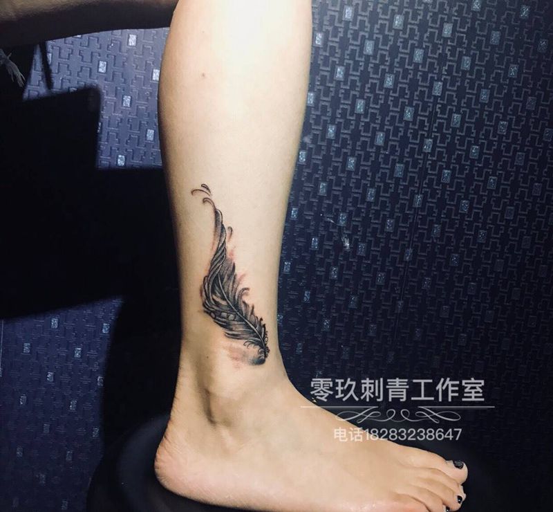 羽毛纹身纹身图片