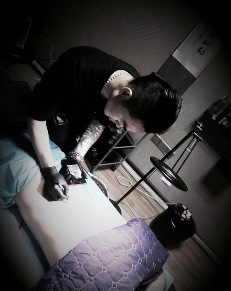 多元素纹身图片