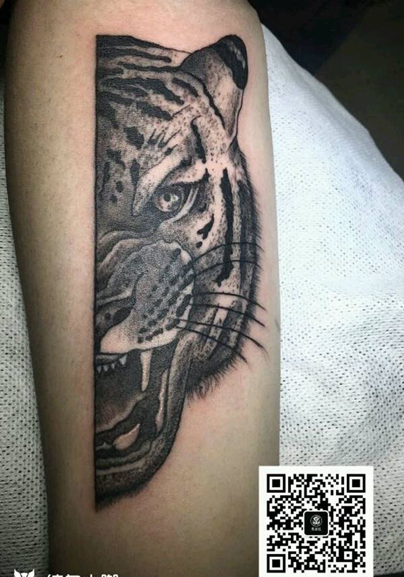 另一半纹身图片