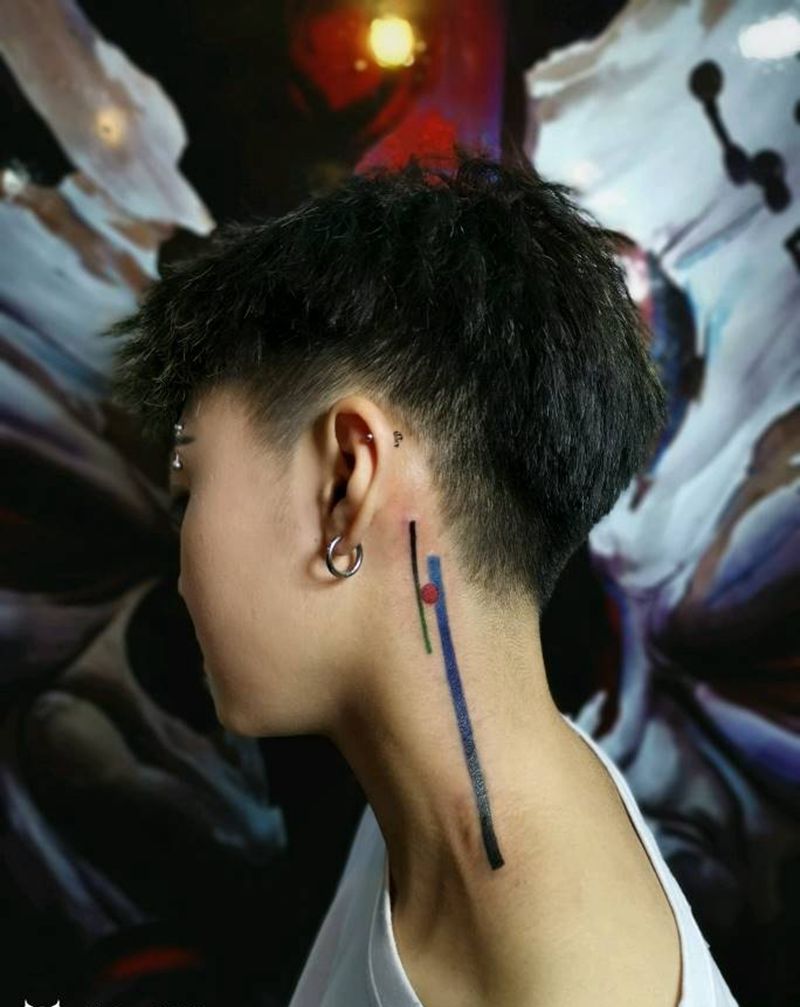 几何。纹身图片