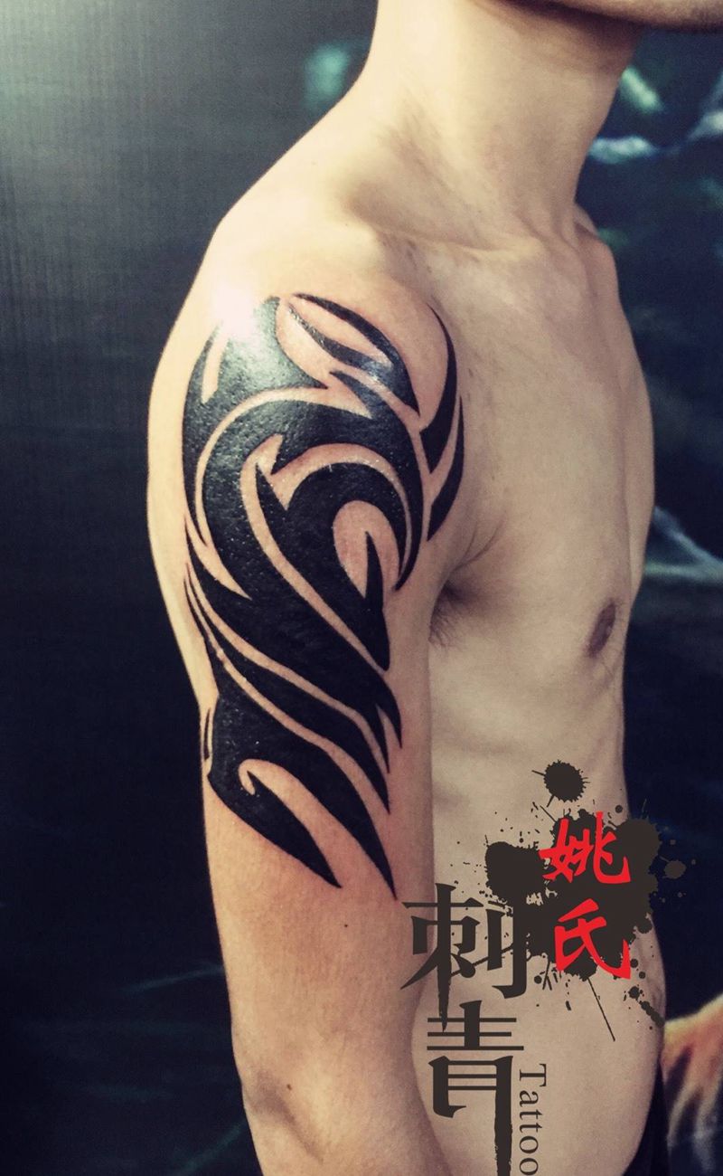 小清新图腾纹身图片