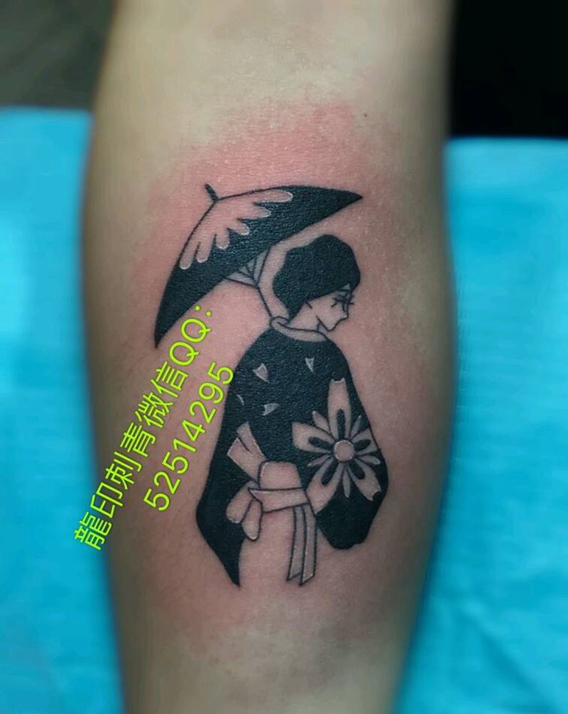 黑到更黑纹身图片