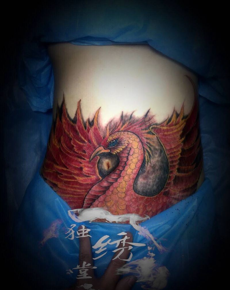 凤凰纹身图片