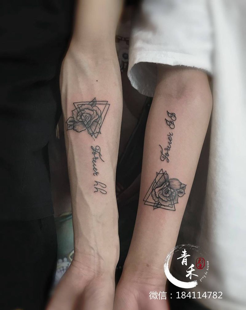 情侣纹身纹身图片