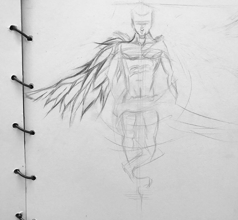 “堕落✖️天使”纹身图片