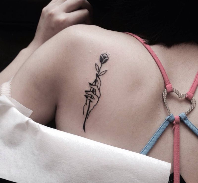 小清新纹身图片