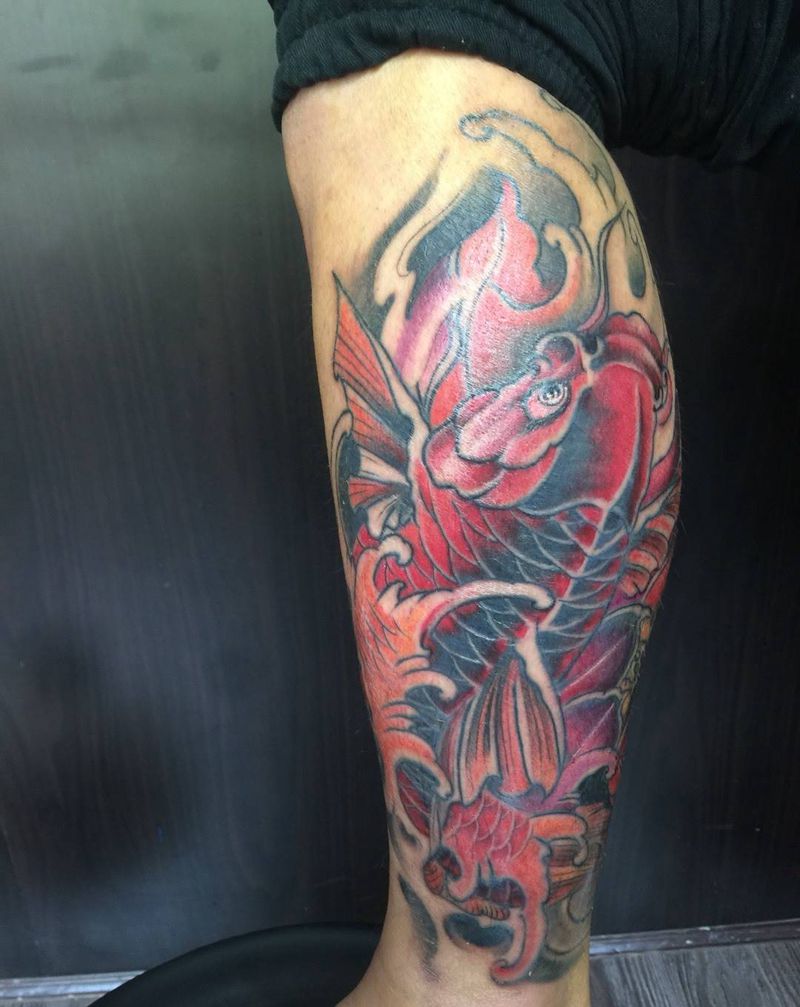 锦鲤纹身纹身图片