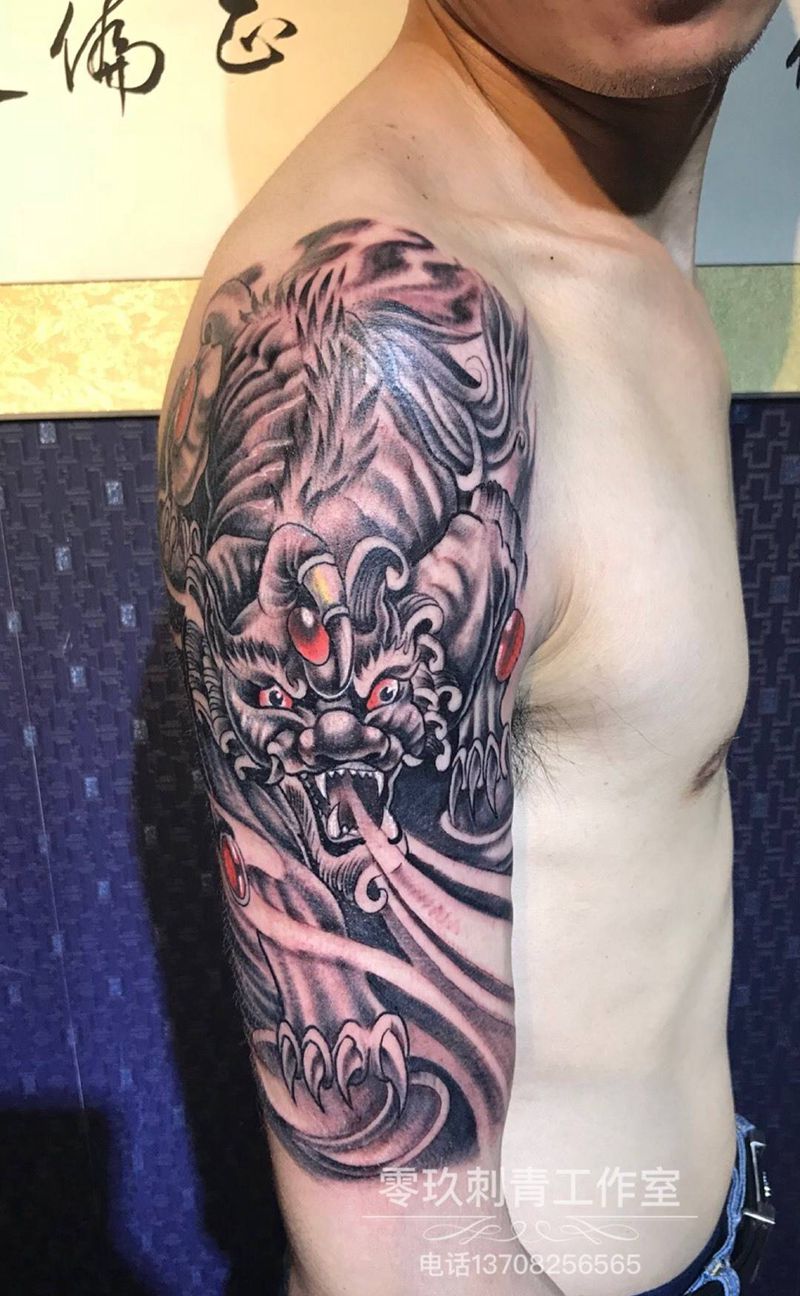 貔貅纹身图片