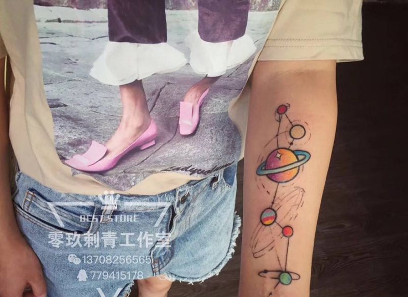 星球纹身纹身图片