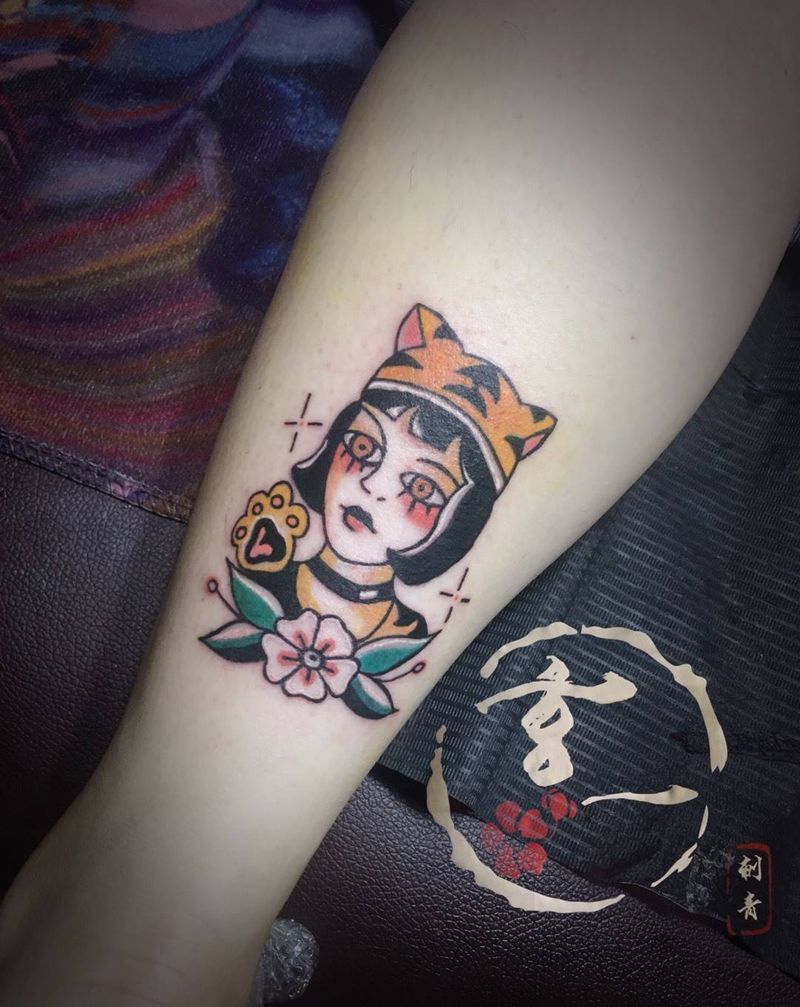 old school纹身图片