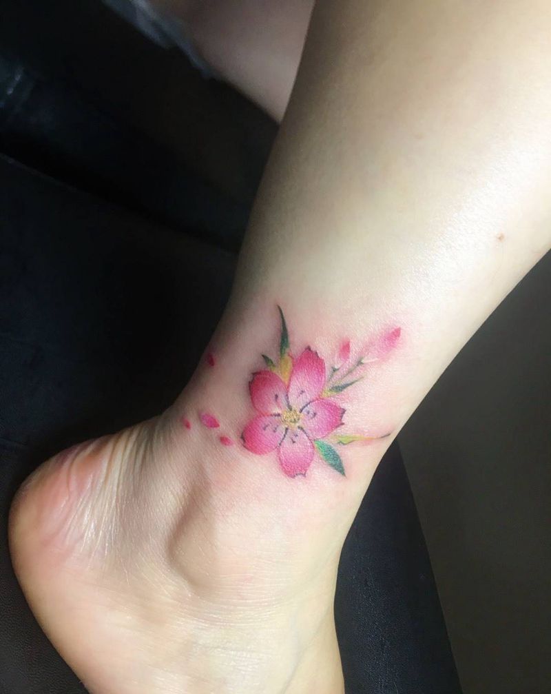 小花花纹身图片