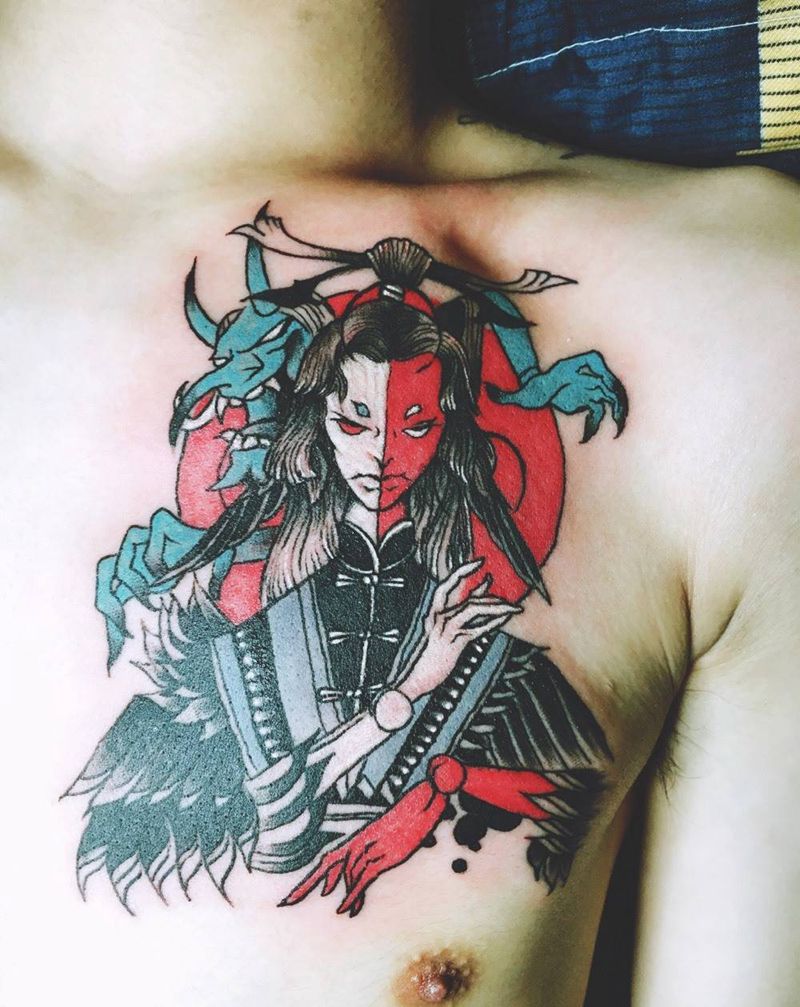 日式动漫纹身图片