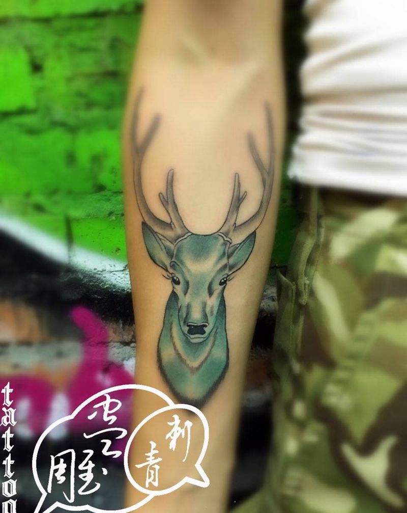 小两口一人一个纹身图片