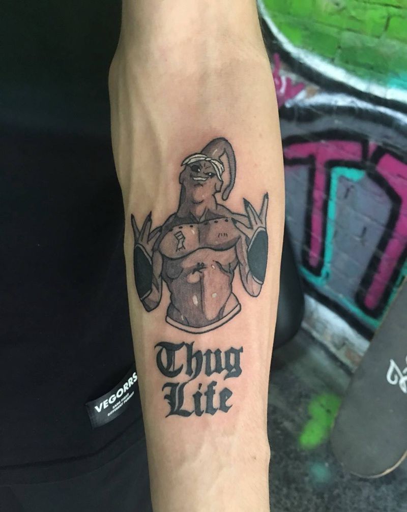 龙珠有嘻哈!纹身图片