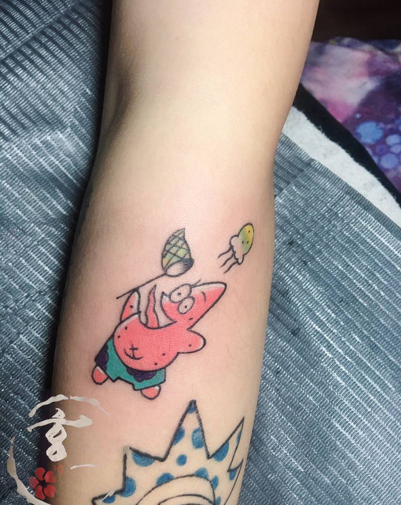 小可爱一枚纹身图片_手臂纹身图案