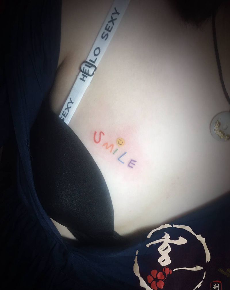 小纹身4枚纹身图片_肩部纹身图案