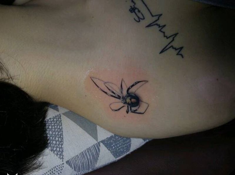 蜘蛛纹身图片