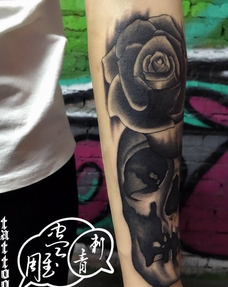 遮盖一枚纹身图片