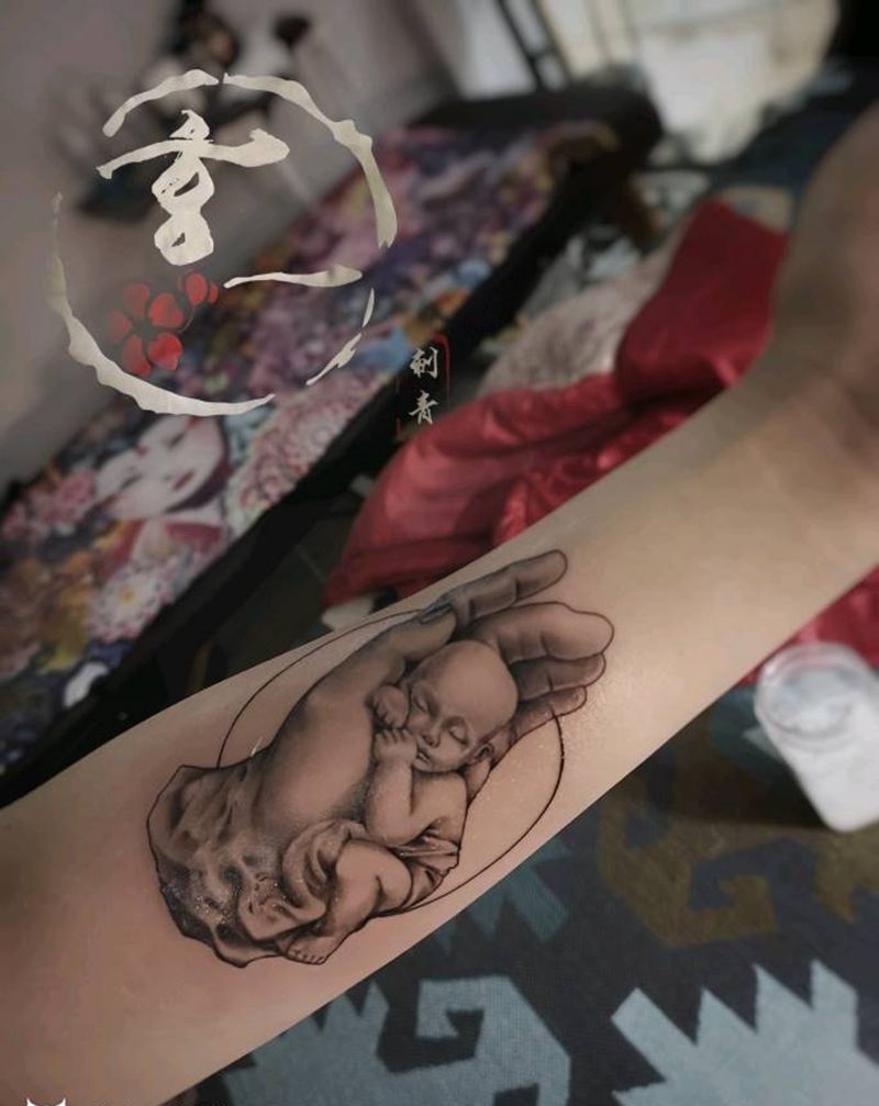 微像纹身图片_欧美写实纹身图案