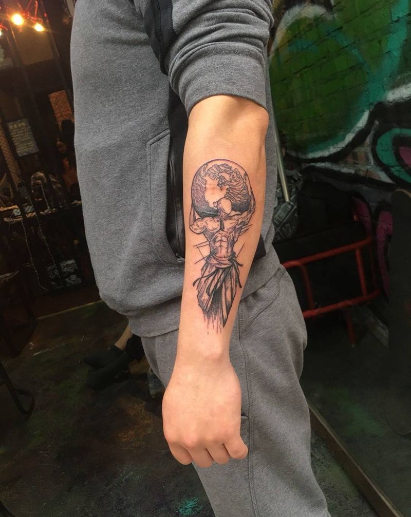 伤疤遮盖纹身图片