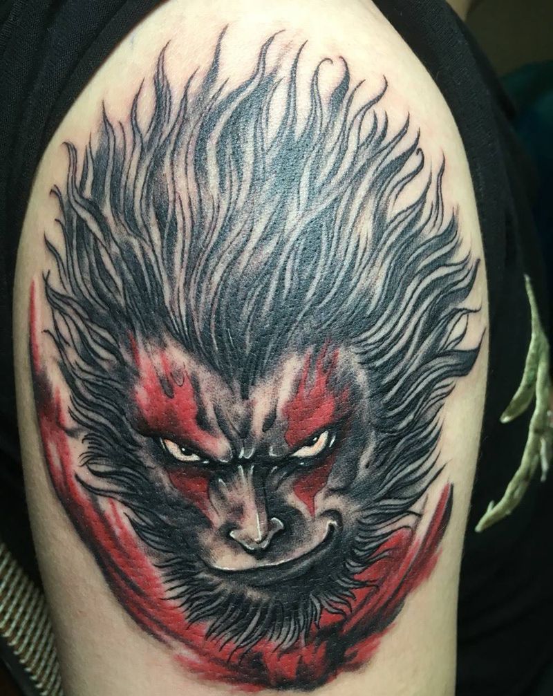 又见大圣纹身图片