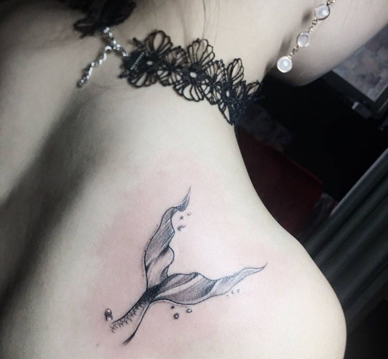 小清新纹身图片