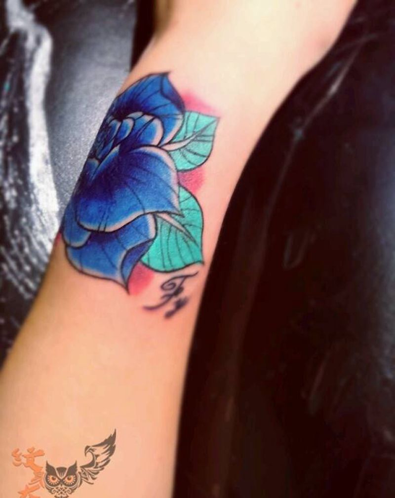 烟疤遮盖纹身图片