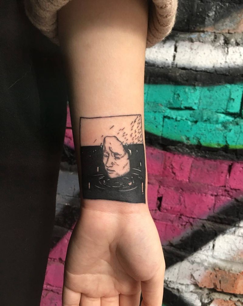 失败纹身遮盖纹身图片