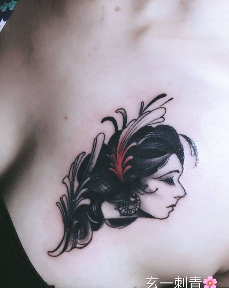 旧纹身遮盖纹身图片