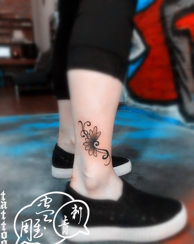 黑而不腻纹身图片