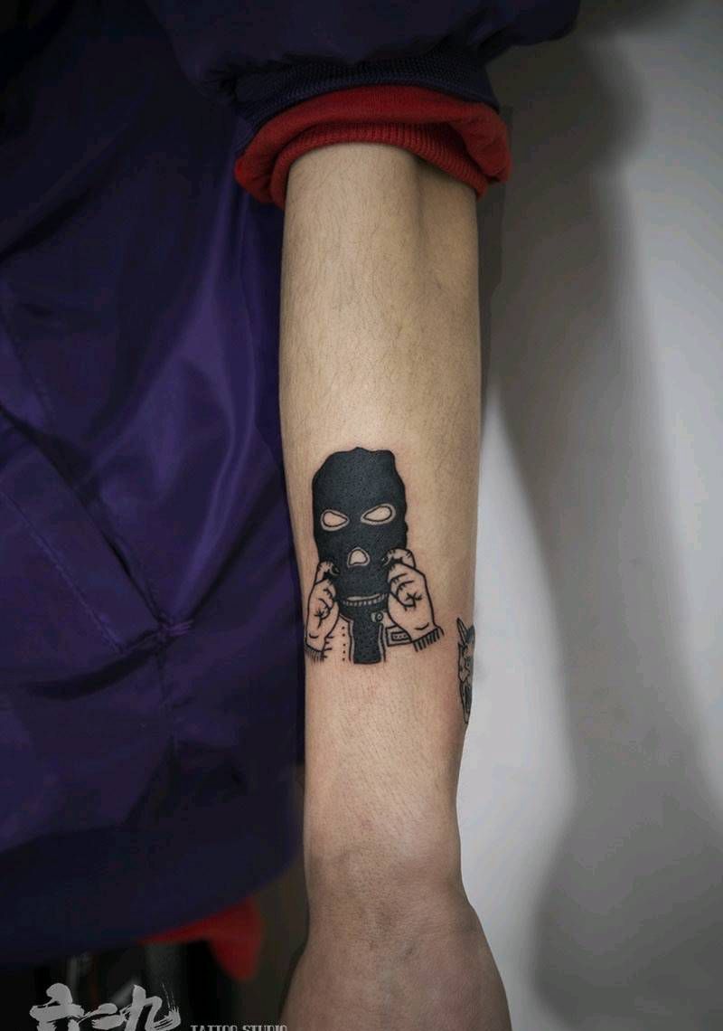 黑哥作品纹身图片