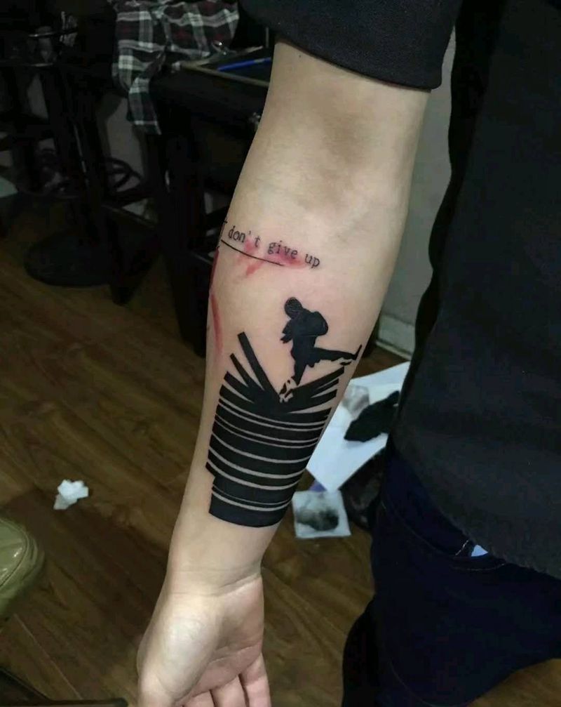 纯黑纹身图片_成品纹身图案